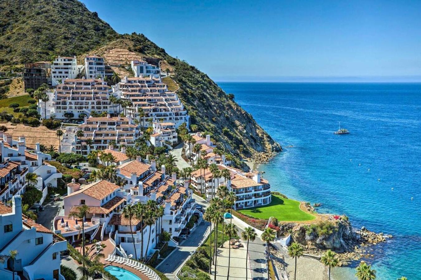 Gorgeous Oceanfront Villa With Panoramic Views Avalon Extérieur photo